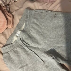 Aritzia Light Gray Joggers
